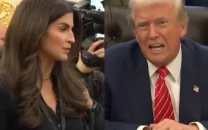 trump attacks kaitlan collins during press exchange says she never smiles