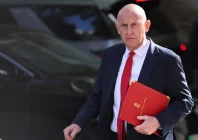 british defence secretary john healey walks on downing street to attend a cabinet meeting the day before the state opening of parliament in london britain may 12 2026 photo reuters