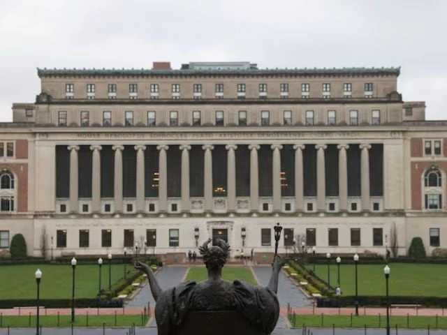 a view of the main campus of columbia university in new york city new york u s april 12 2025 reuters caitlin ochs file photo