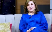 screengrab of anniezaidi on zabardast with wasi shah youtube