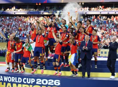 donald trump refuses to leave stage during spain s world cup trophy lift donald trump refuses to leave stage during spain s world cup trophy lift