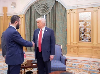 trump talks with syria s al sharaa to normalise washington damascus ties trump talks with syria s al sharaa to normalise washington damascus ties