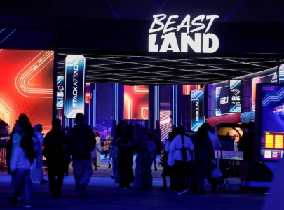 youtube star mrbeast opens pop up amusement park in saudi arabia
