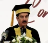 khyber pakhtunkhwa governor faisal karim kundi speaking at the convocation of abaseen university in peshawar photo express