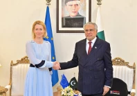 european union high representative for foreign affairs and security policy kaja kallas holds meetings with deputy prime minister and foreign minister ishaq dar photo fo european union high representative for foreign affairs and security policy kaja kallas holds meetings with deputy prime minister and foreign minister ishaq dar photo fo