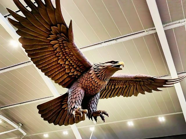 photo wellington airport removes iconic hobbit eagle sculptures photo wellington airport removes iconic hobbit eagle sculptures