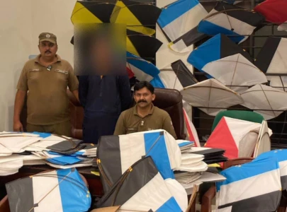 lahore police take on 250 colourful kites in high flying crackdown lahore police take on 250 colourful kites in high flying crackdown