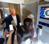 quiet trump silences reporter asking about epstein emails