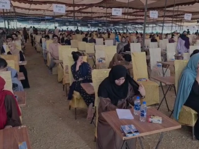mdcat examinations dow univeristy karachi sindh october 26 2025 photo our correspondent mdcat examinations dow univeristy karachi sindh october 26 2025 photo our correspondent