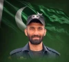 martyred elite force constable gulfam who was killed by terrorists during a joint operation in swat