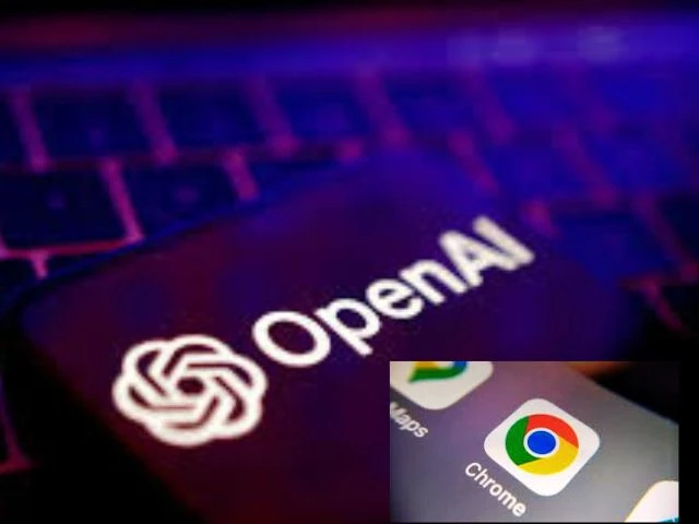 photo openai and google chrome