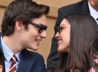 olivia rodrigo appears at wimbledon 2025 during day three of the tournament olivia rodrigo appears at wimbledon 2025 during day three of the tournament