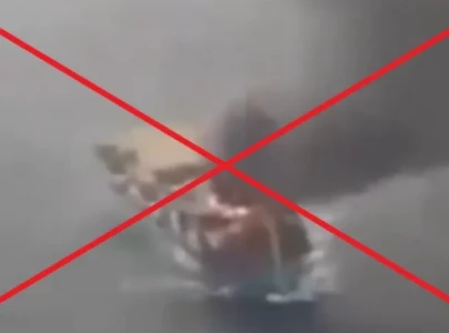 fact check viral video does not show cargo ship near uae on fire after iranian attack it s old and unrelated