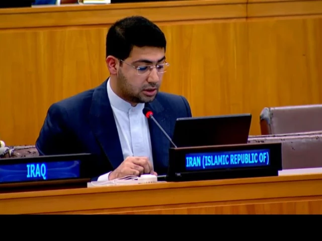 ali karimi magham second secretary of the iranian permanent mission to the un in new york photo irna ali karimi magham second secretary of the iranian permanent mission to the un in new york photo irna