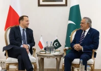 polish deputy prime minister sikorski and deputy prime minister ishaq dar photo x