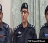 ajk police spokesperson ssp khawar ali shaukat addressing a press briefing in rawalakot screengrab