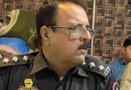 dsp ahsan zulfiqar who was injured during a raid at armaghan s house passed away after remaining in a life and death struggle for several months photo express