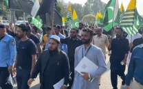 pakistan observes kashmir black day to protest indian occupation of iiojk pakistan observes kashmir black day to protest indian occupation of iiojk