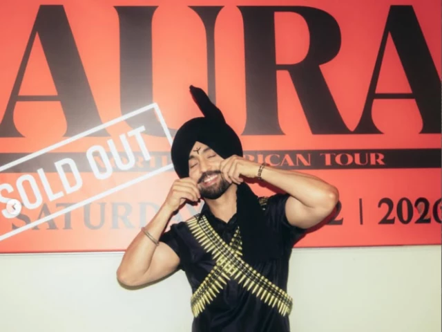 Diljit Dosanjh's San Francisco concert disrupted after man carrying Khalistan flag storms stage