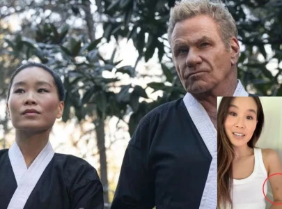 cobra kai s arm bitten alicia hannah kim speaks out on martin kove s fan convention incident cobra kai s arm bitten alicia hannah kim speaks out on martin kove s fan convention incident