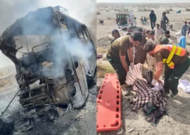 eight killed as bus collides with iranian oil vehicle in panjgur eight killed as bus collides with iranian oil vehicle in panjgur