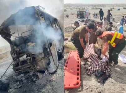 eight killed as bus collides with iranian oil vehicle in panjgur eight killed as bus collides with iranian oil vehicle in panjgur