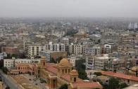 a view of the city skyline is pictured in karachi photo reuters