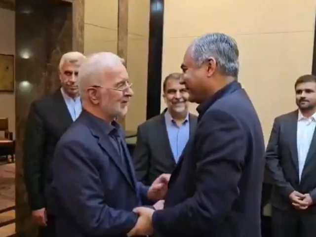 Naqvi, Iranian counterpart Momeni discuss de-escalation, security issues in Bishkek