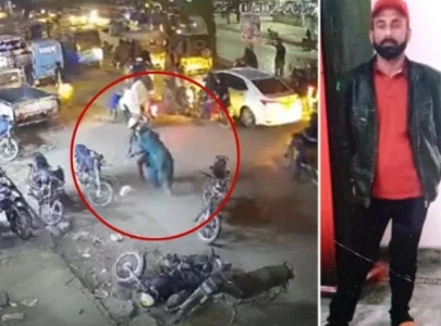 labourer gunned down while thwarting robbery in karachi