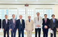 a delegation led by president of japan international cooperation agency jica dr tanaka akihiko called on prime minister shehbaz sharif in islamabad photo pmo