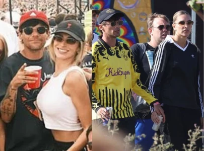 louis tomlinson and zara mcdermott share a couple of glastonbury snaps make it instagram official louis tomlinson and zara mcdermott share a couple of glastonbury snaps make it instagram official