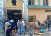 blast in imam bargah in tarlai islamabad photo express