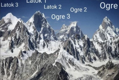 the latok and ogre peaks rise over pakistan s choktoi valley photo explorersweb