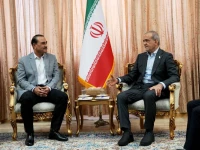 chief of army staff and chief of defence forces field marshal asim munir met with iranian president masoud pezeshkian in tehran for high level talks to advance diplomatic initiatives photo presstv on x chief of army staff and chief of defence forces field marshal asim munir met with iranian president masoud pezeshkian in tehran for high level talks to advance diplomatic initiatives photo presstv on x