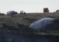 firefighters continued battling the blazes thursday amid strong winds and dry conditions photo anadolu agency
