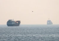 vessels at the strait of hormuz as seen from musandam oman july 8 2026 photo reuters