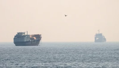 vessels at the strait of hormuz as seen from musandam oman july 8 2026 photo reuters
