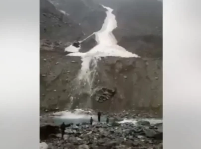 fact check viral video of snow avalanche in gilgit baltistan is from march 2026