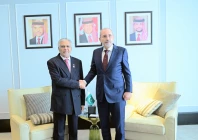 deputy prime minister and foreign minister ishaq dar meets jordanian counterpart ayman safadi on the sidelines of the ministerial meeting on jerusalem in amman photo fo
