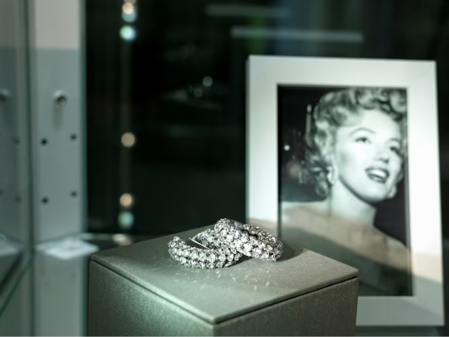 Screengrab of Memorabilia belonging to late model and movie star Marilyn Monroe/Reuters