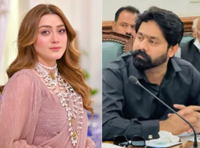 actor momina iqbal l pml n mpa saqib chadhar r