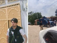 pictured left is constable sajidullah who was martyred in the ambush in lakki marwat photo express