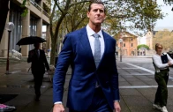 former australian defence force soldier ben roberts smith walks during a break outside the federal court of australia in sydney australia may 1 2025 aap bianca de marchi photo reuters
