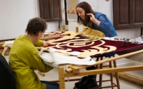 artisans in britain germany and france craft the royal opera house s new curtains