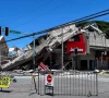 a road is blocked near the collapsed building after a magnitude 7 8 quake in general santos philippines june 8 2026 picture taken with a mobile phone photo reuters