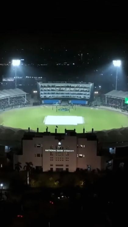 newly built national stadium karachi unveiled