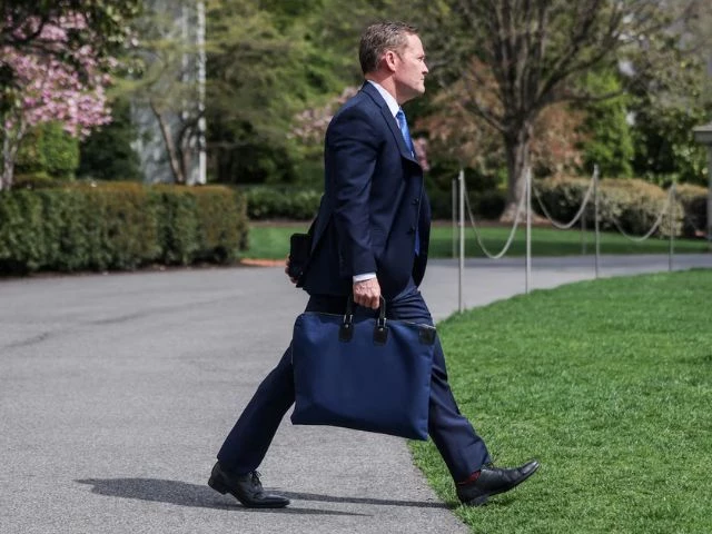 us national security advisor mike waltz walks to board marine one at the white house in washington d c us april 3 2025 photo reuters us national security advisor mike waltz walks to board marine one at the white house in washington d c us april 3 2025 photo reuters