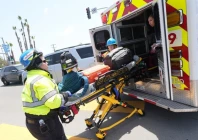 paramedics at the san diego islamic centre shooting photo anadolu agency