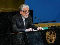 iran s ambassador and permanent representative to the united nations amir saeid iravani photo reuters