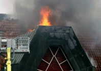 fire broke out in the roof structure of a hospital in the northern german town of ludwigslust early thursday photo anadolu agency